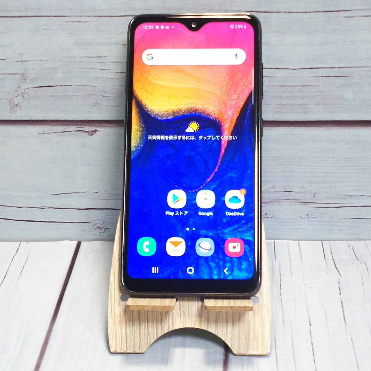 【送料無料】au Galaxy A20 SCV46 Black 本体 白ロム SIMロック解除済み SIMフリー 710445