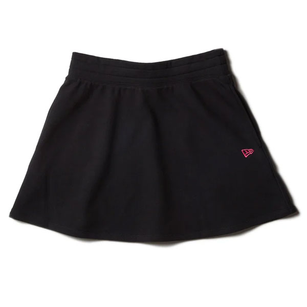 ニューエラ NEW ERA Womens スウェット ミニスカート ブラック 14324608