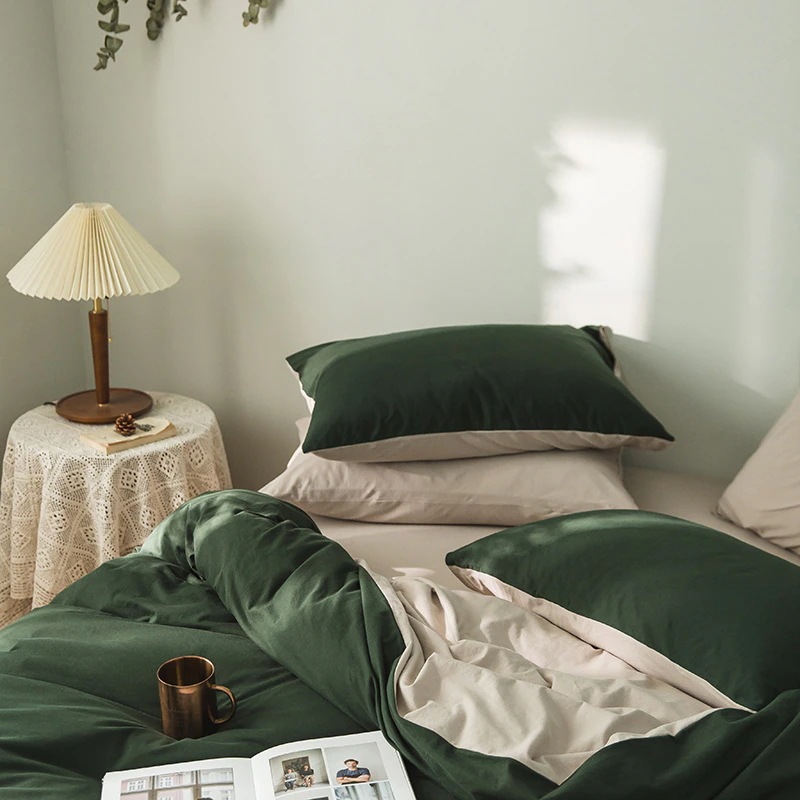 布団布団セットヌード寝具純綿ニット綿4点セット天竺綿純綿3点セット学生寮ベッドシーツベッドシーツ