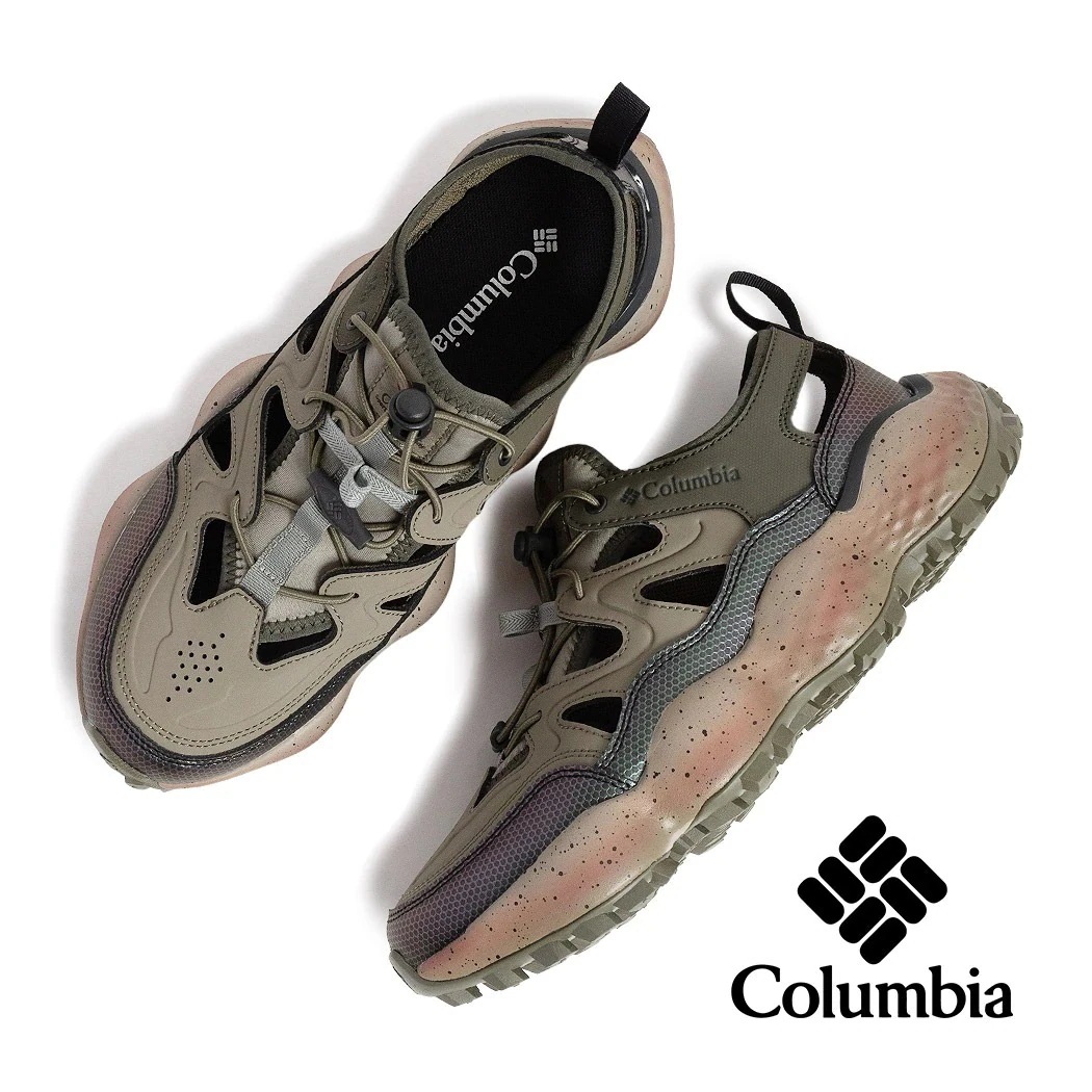 Columbia コロンビア スライブ リバイブ シャンダル サンダル THRIVE REVIVE SHANDAL SANDAL STONE GREEN ( アウトドア キャンプ グリーン 緑 メンズ