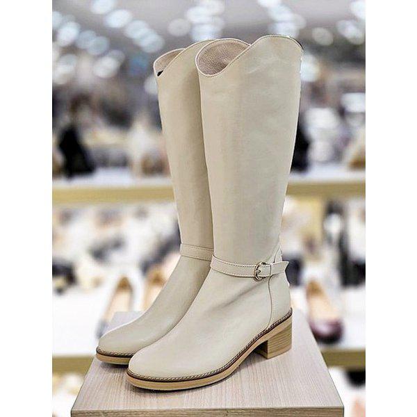 女性ウェスタンロングブーツ 4CM 112248002