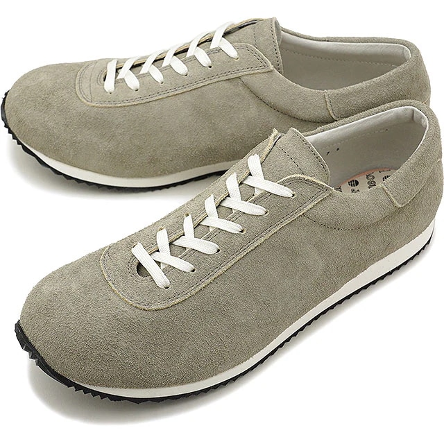 ブルーオーバー スニーカー マイキー [b010101] MIKEY メンズ 靴 日本製 ベロアレザー TAUPE 正規取扱店