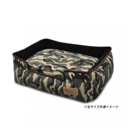 P.L.A.Y. ラウンジベッド S カモフラージュ グリーン