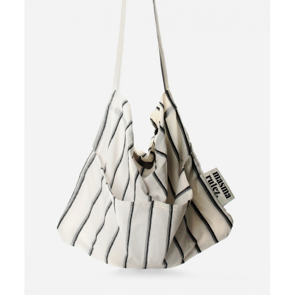 マスマルーレスラビットエコバッグ_ワイドホワイト