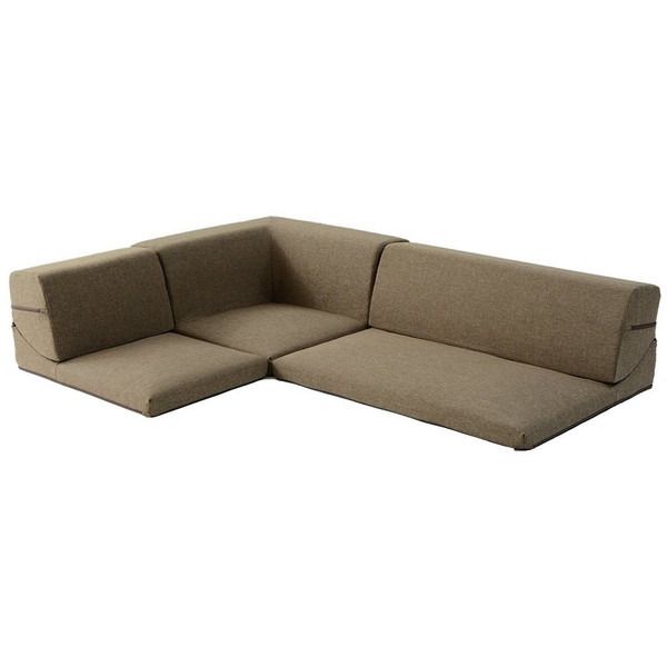 CELLUTANE 和楽のIORI ローソファ ダリアンブラウン 日本製 三人掛け A318-561BR メーカー直送