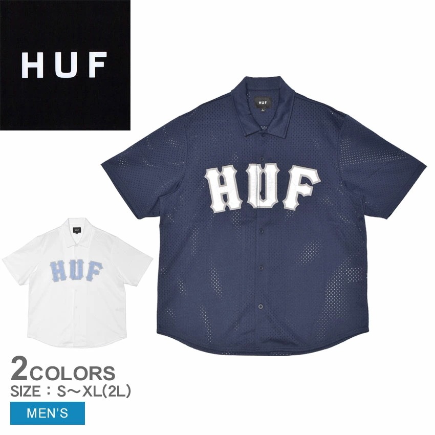 ARCH MESH BUTTON UP BU00237 メンズ ウエア シャツ メッシュ トップス ブランド サーフ カジュアル スポーティ スケボー スケーター スケートボード 半袖 おしゃれ 11,810円