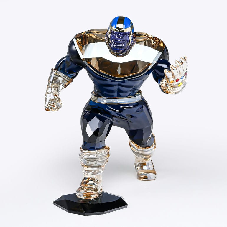 クリスタルフィギュア マーベル サノス ブルー 5677297 インテリア オブジェ 置物 57,750円