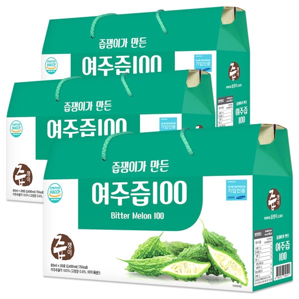 汁屋 驪州汁100 3箱 90包 (贈呈品なくなり次第贈呈終了)