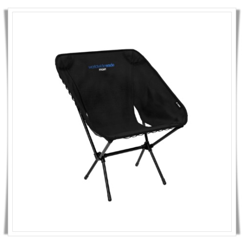 キャンプチェア Fragment x Wade x Helinox Chair One Black