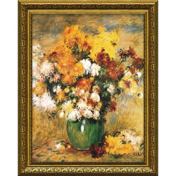 Amazon.co.jp: ピエール・オーギュスト・ルノワール作 菊の花束