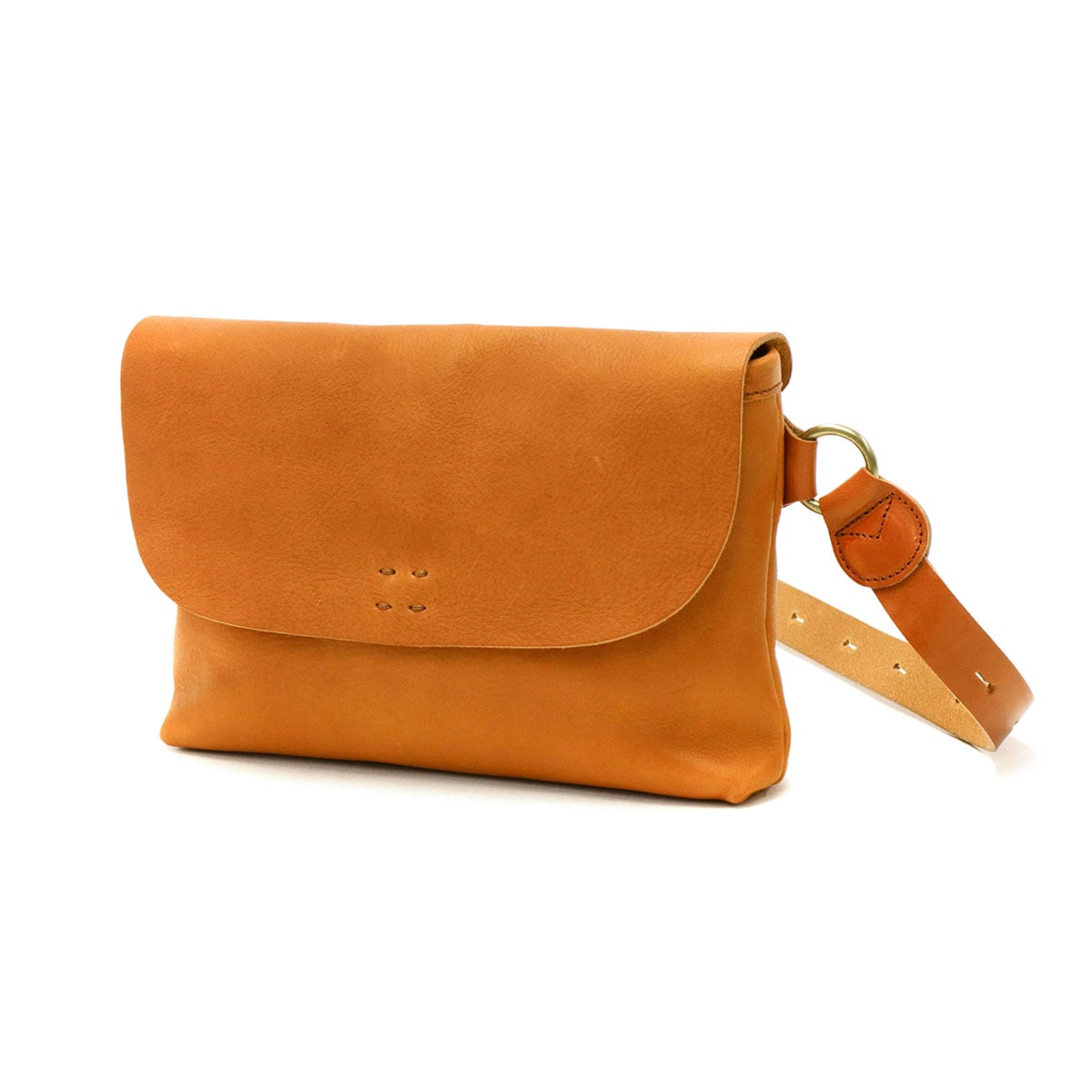 ショルダー 斜めがけ bono ボノ flap waist bag 斜めがけ 小さめ 本革 栃木レザー 日本製 B5 メンズ レディース 858S15LG