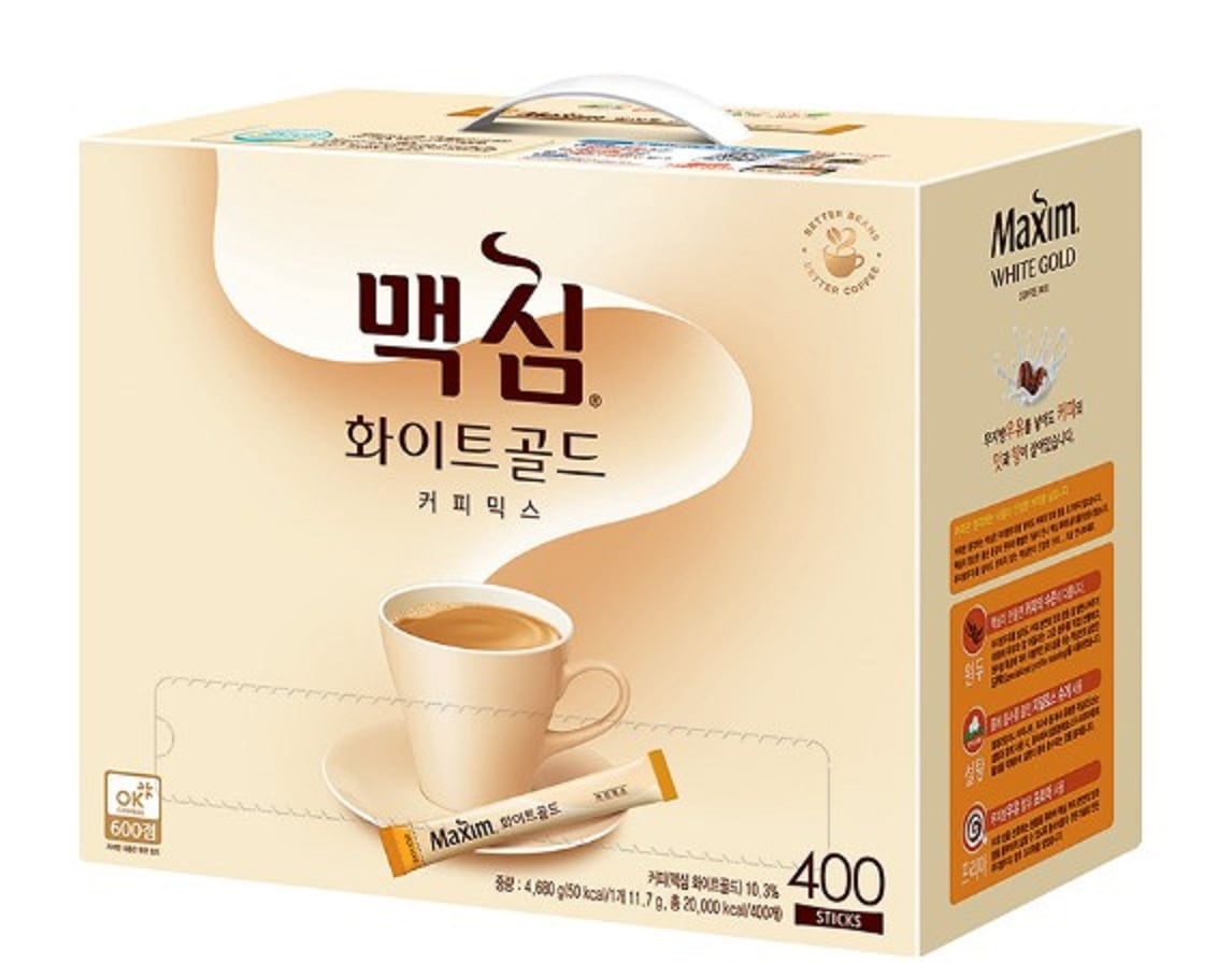 マキシムホワイトゴールド400t 韓国食品 おすすめ食品
