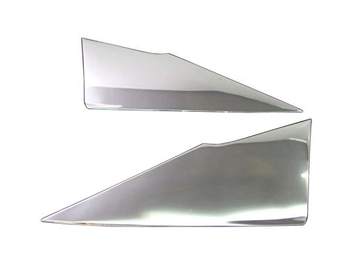 BRIGHTZ プリウス 50 51 55 超鏡面ステンレスメッキリアピラーパネル Cタイプ 2PC