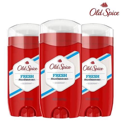 【エクスプレス便】　 【お得な3個セット】 Old Spice フレッシュ　 長時間持続 スティックタイプ 3.0oz3　わき汗　汗止め　制汗剤　海外製品　ワキガ　匂い　汗対策