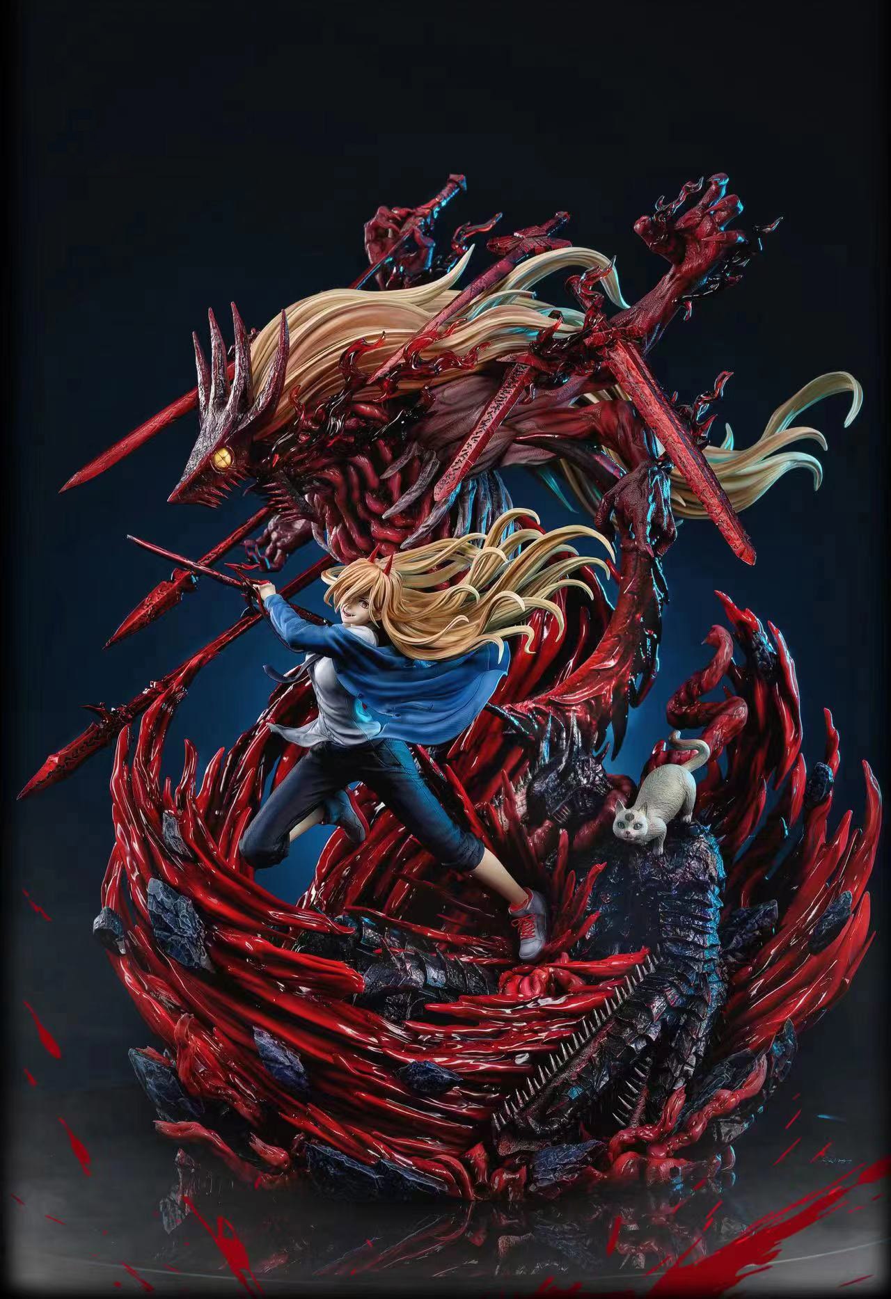 パワー フィギュア 1/6スケール 塗装済み完成品 ガレージキット Y.Y.S 限定販売 スタチュー