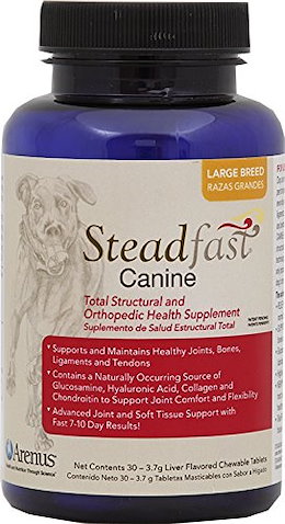(犬 ヘルスケア) Steadfast Canine Joint Soft Tissue Supplement - Small / Large Breed