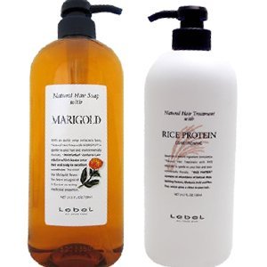 【ルベル】ナチュラルヘアソープ　セット　マリーゴールド720ｍｌ＆ライスプロテイン　（旧ウィートプロテイン）　720ｍｌ