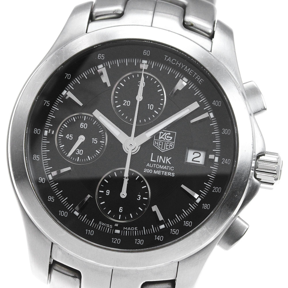 タグホイヤー TAG HEUER CJF2110 リンク クロノグラフ デイト 自動巻き メンズ _820210【中古】