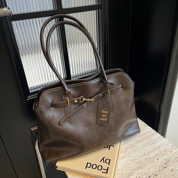 トートバッグ ハンドバッグ PU フェイクレザー 通勤バッグ 大容量 レディース 6,544円