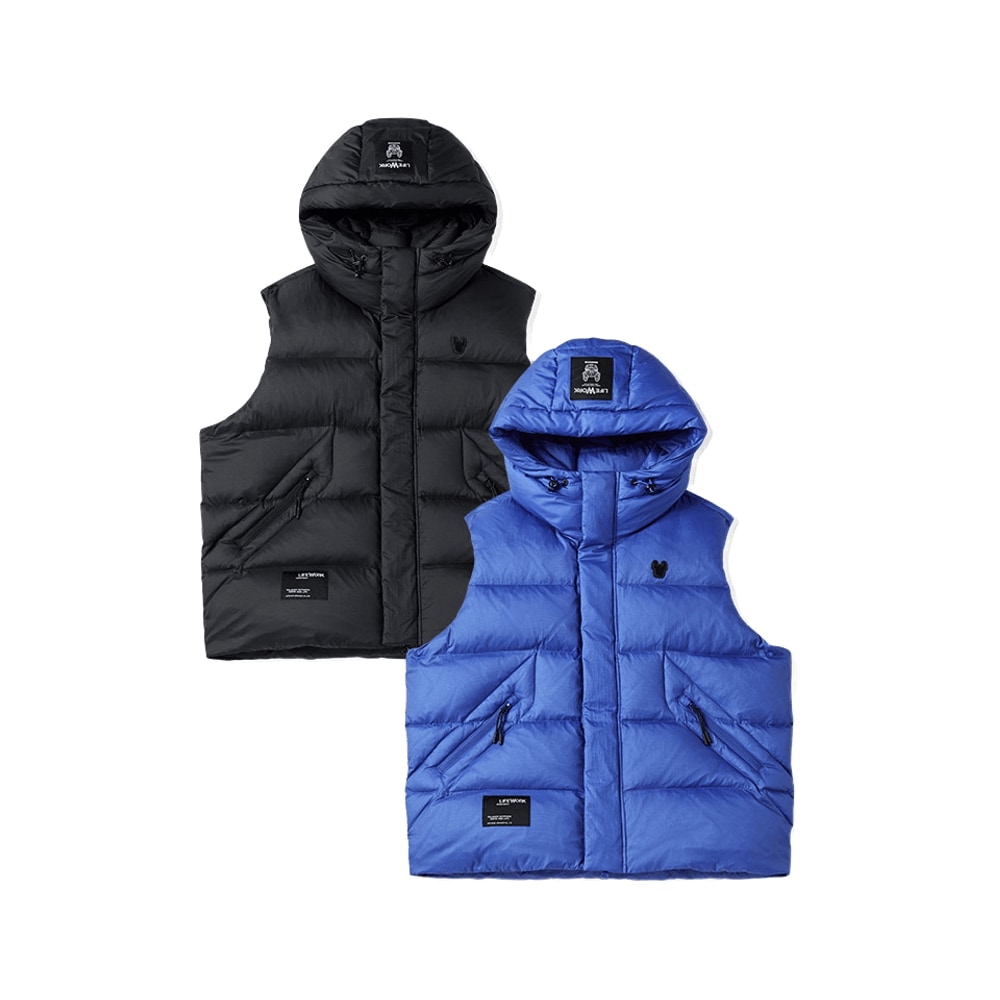 ソフトエア パーカー ダウンベスト