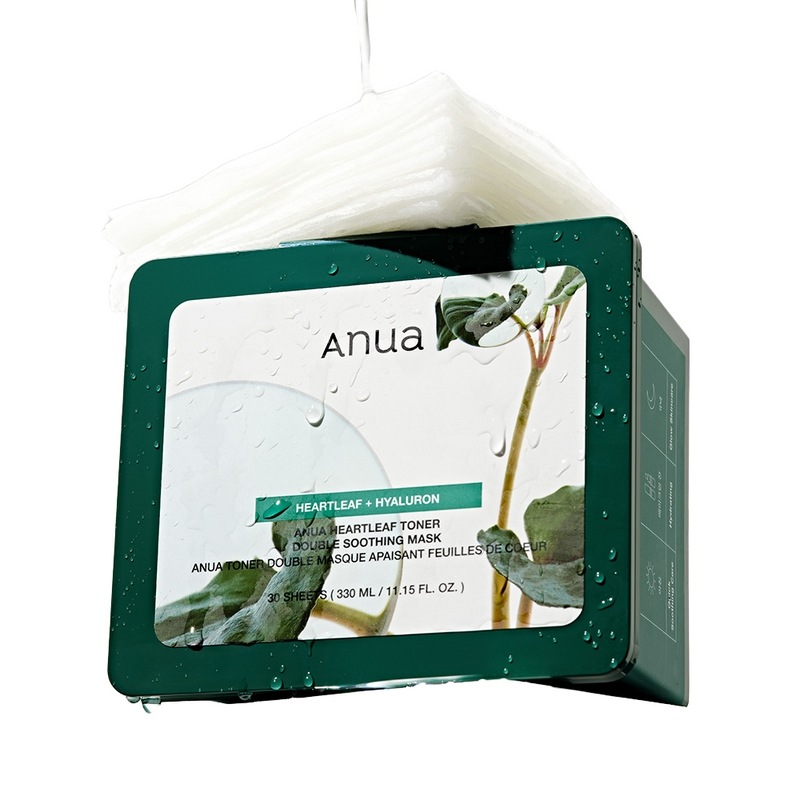 アヌアの語彙二重スーディングマスク30枚
