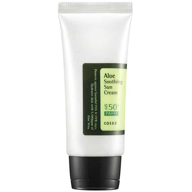 韓国化粧品 アロエ スージング サンクリーム 50ml. SPF50 + PA +++