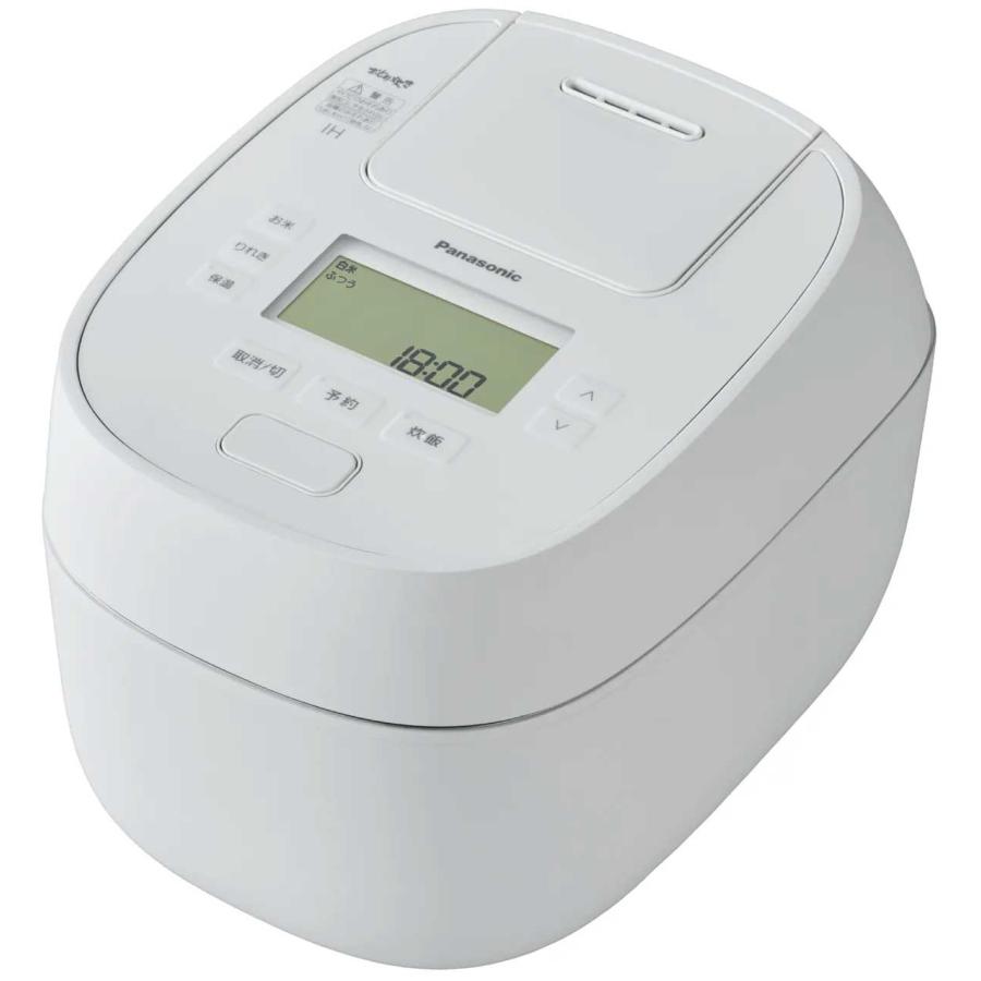 パナソニック Panasonic 可変圧力IHジャー炊飯器 おどり炊き 5.5合炊き ホワイト SR-N510D-W