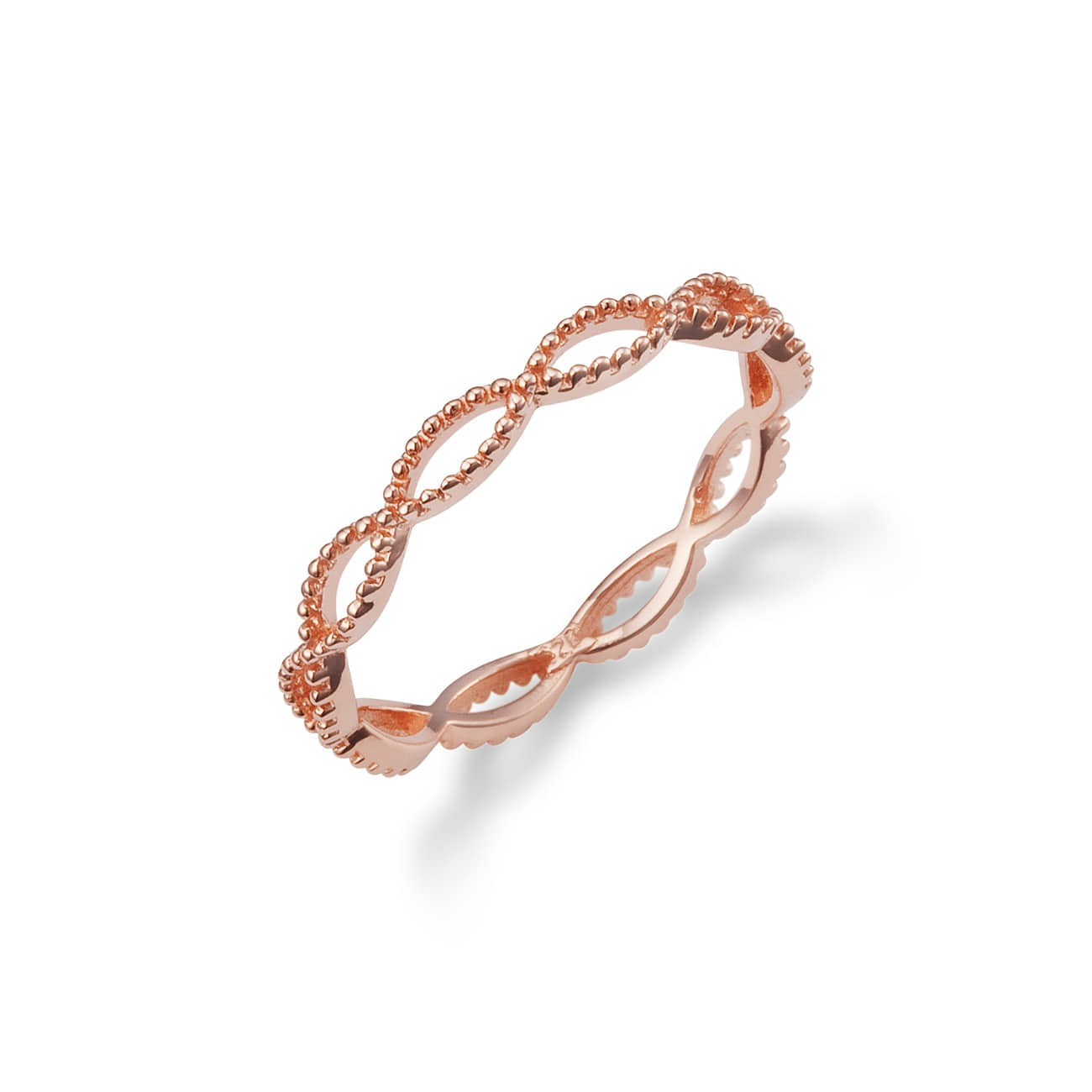 ヘスエル シルバー ツイスト オーバリング YUR3935B