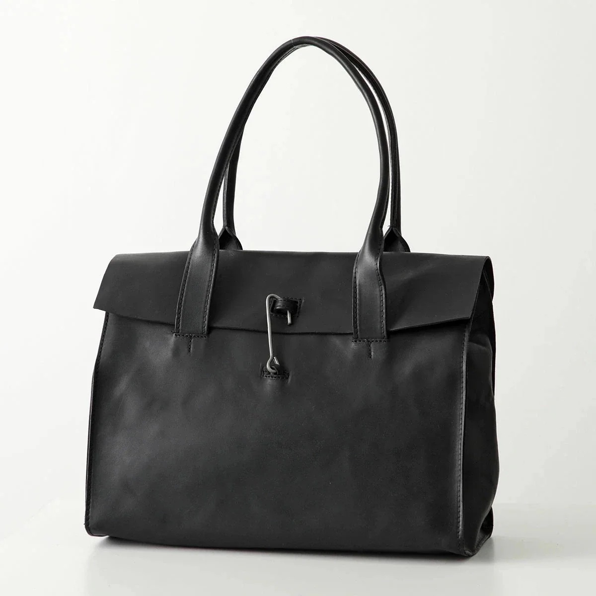 TAGLIOVIVO タリオヴィヴォ トートバッグ DOCTOR L メンズ レザー ドクターバッグ アンティークメタル 鞄 CULATTA/BLACK