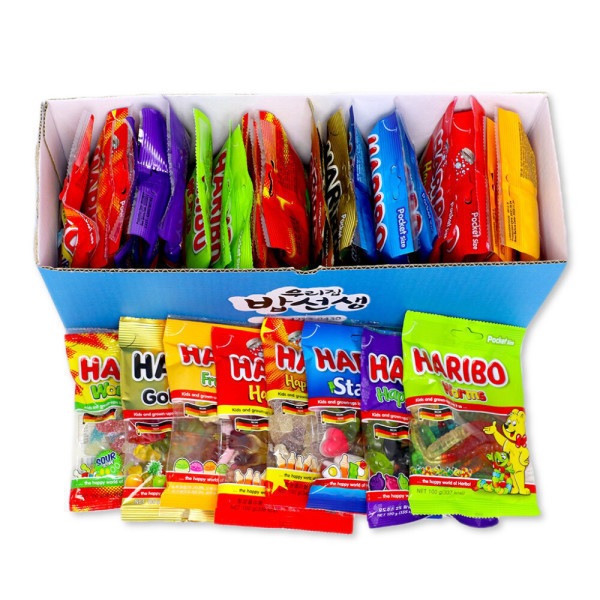 ハリボーゼリー8種 24個入り