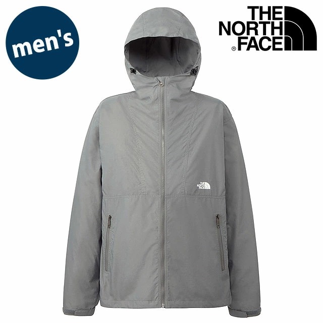 コンパクトジャケット [NP72230-SP] Compact Jacket メンズ TNF アウトドア ライトアウター ナイロンジャケット マウンテンパーカー スモークドパール 正規取扱店