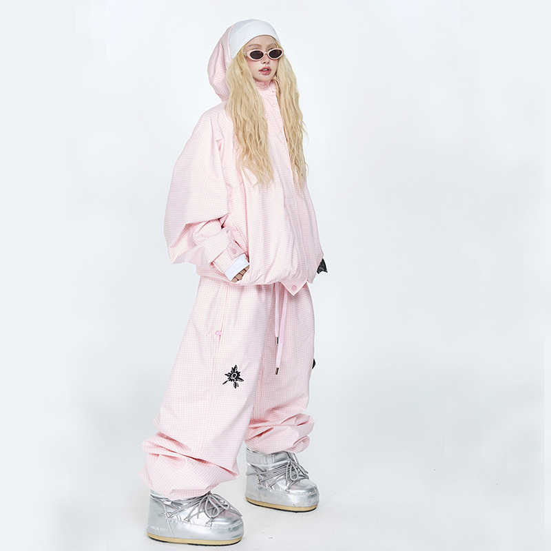 スノーボードウェア 2024 2025 上下セット レディース メンズ 防水20000 ジャケット アウター パンツ 韓国風 防水防寒防雪保温