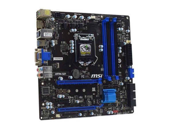 Qoo10] MSI H97M-S01 LGA 115 : パソコン