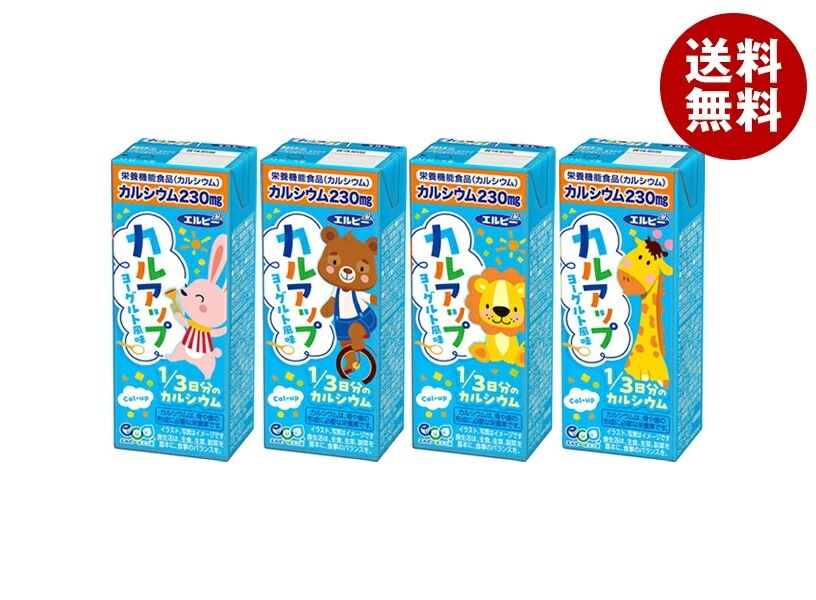 エルビー カルアップ 200ml紙パック×24本入×(2ケース)