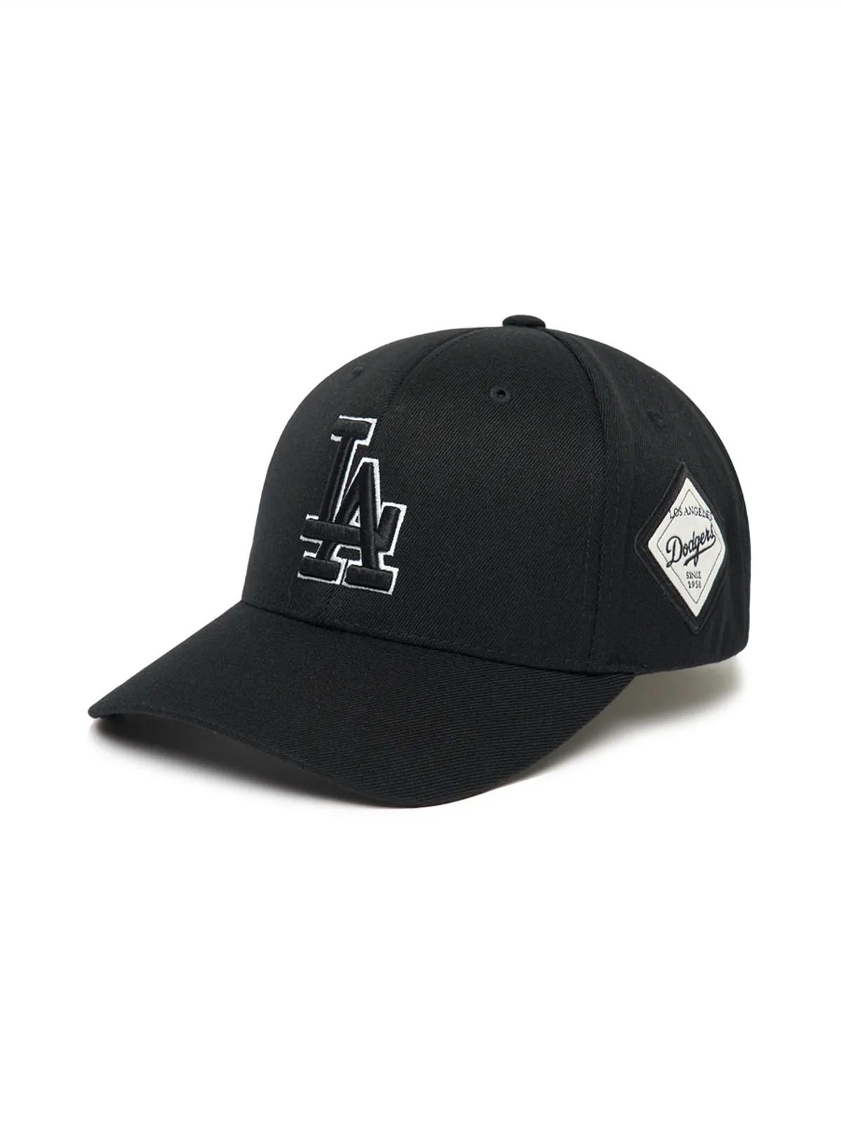 ダイヤモンド ストラクチャー ボールキャップ LA (Black)