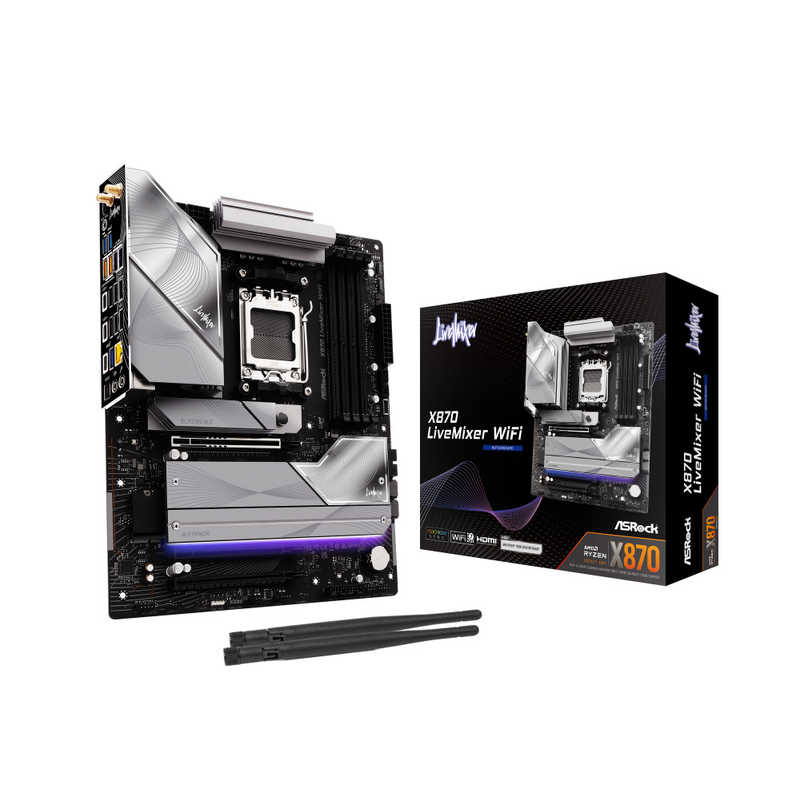 ASROCK　ASRock ［ATX］　X870 Livemixer WiFi 30,914円