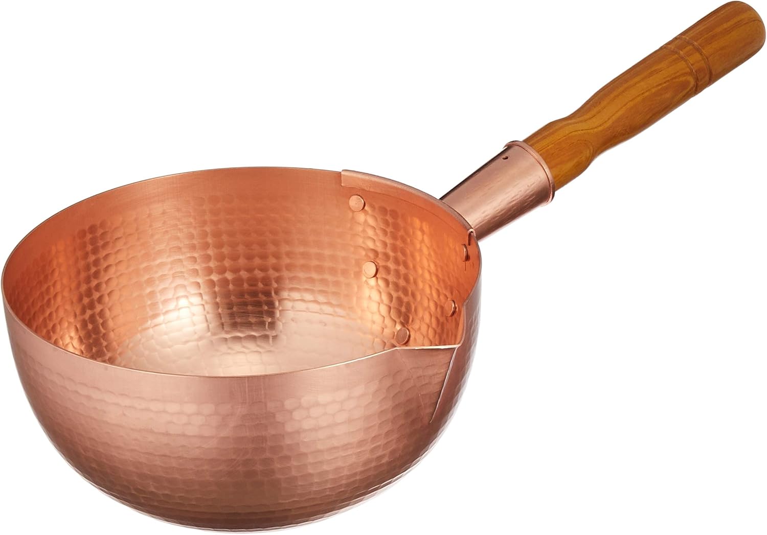 丸新銅器 坊主鍋 純銅 21cm 内側錫引き無