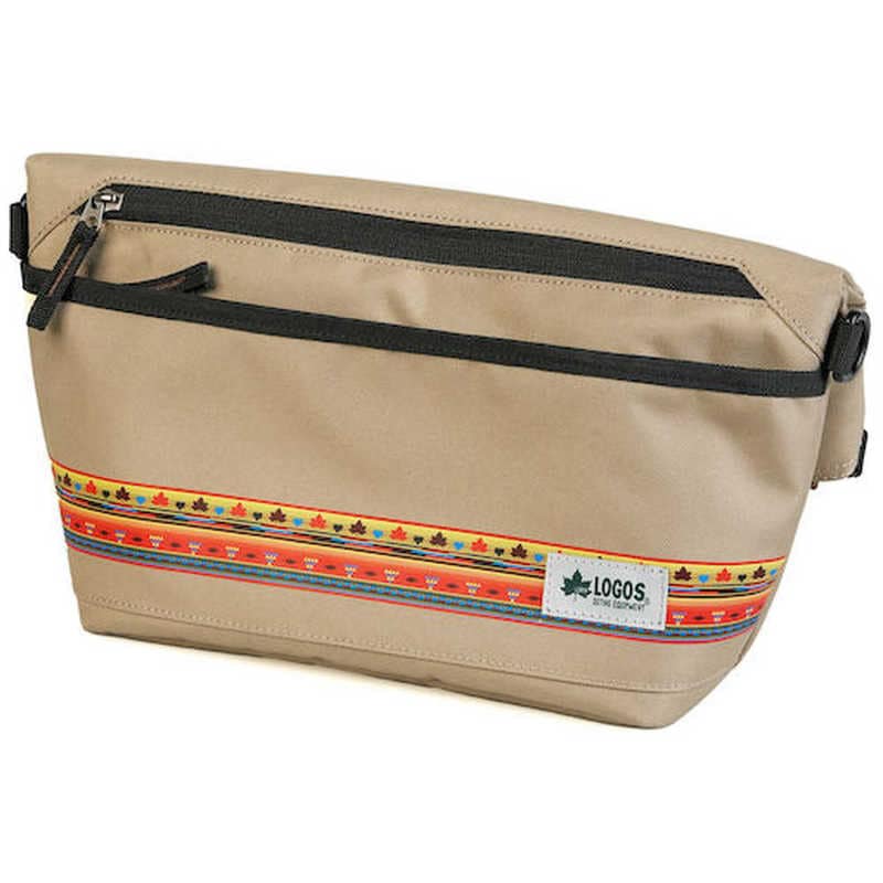 ケンコー　LOGOS ショルダートート M カーキ　LOGOSSTM