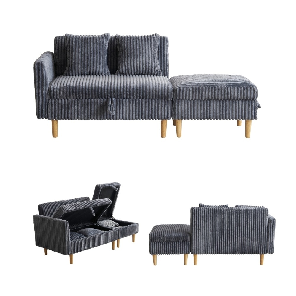 【国内発送送.料無料】ソファカチン ソファー ソファーベッド 3P 3人掛けソファ 収納付き オードマン付き ふわふわ 可愛い外観 組み合わせソファ 冬用A62