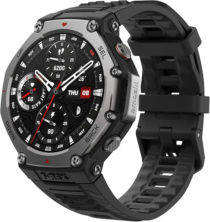 Amazfit T-Rex 3 48mm スマートウォッチ 登山 ヤマレコ ヤマップ アウトドア iPho
