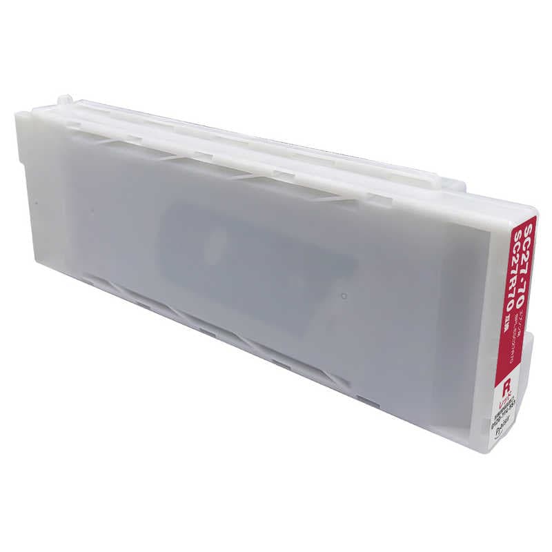 プレジール　互換プリンターインク ［エプソン SC27R70］ レッド　BPL-ESC27R70