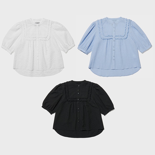 TATE FRILL BLOUSE [3タイプ]