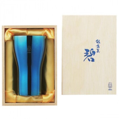 『「碧」銀古美(ぎんふるみ)』18-8ステンレスタンブラー・大 AO-03 5,539円