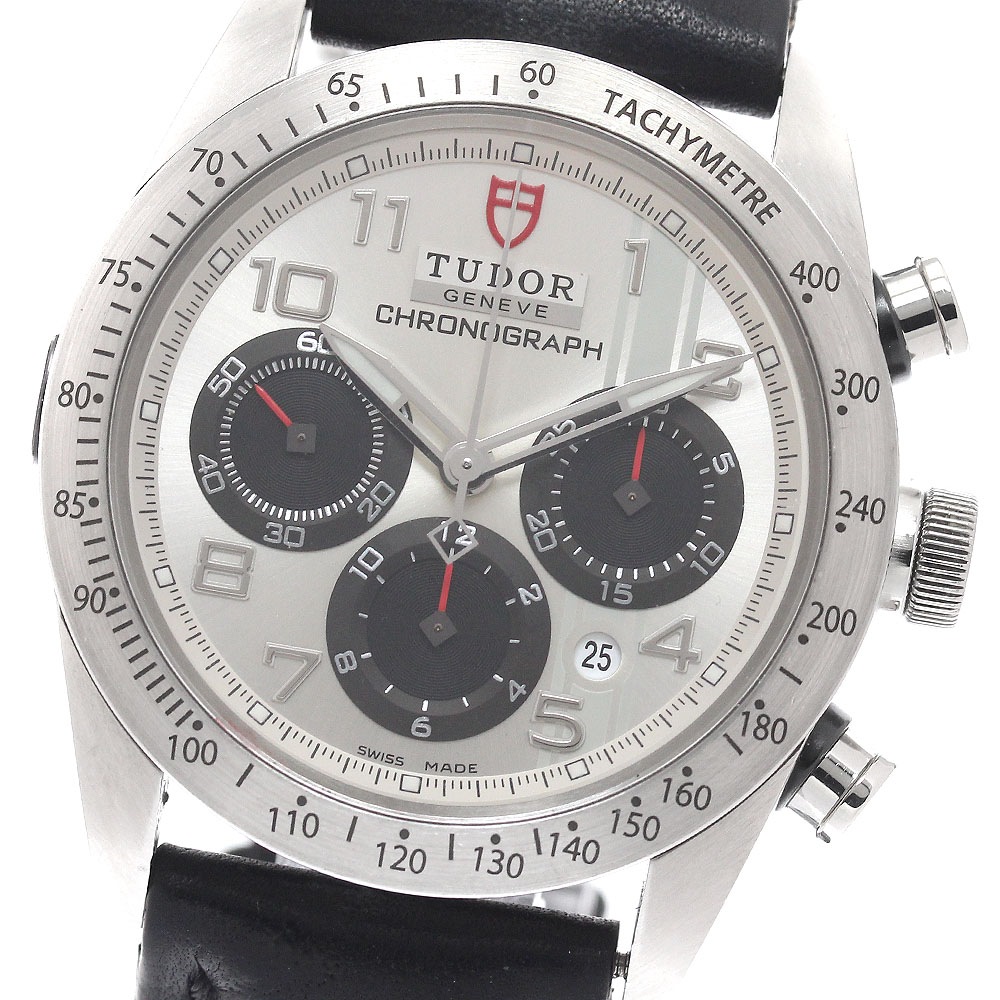チュードル TUDOR 42000 ファストライダー クロノグラフ 自動巻き メンズ 保証書付き_944610【中古】