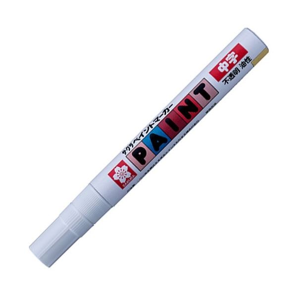 (まとめ) サクラクレパス 油性マーカー ペイントマーカー 中字 きんいろ PMK-B#51 1本 (×50セット)