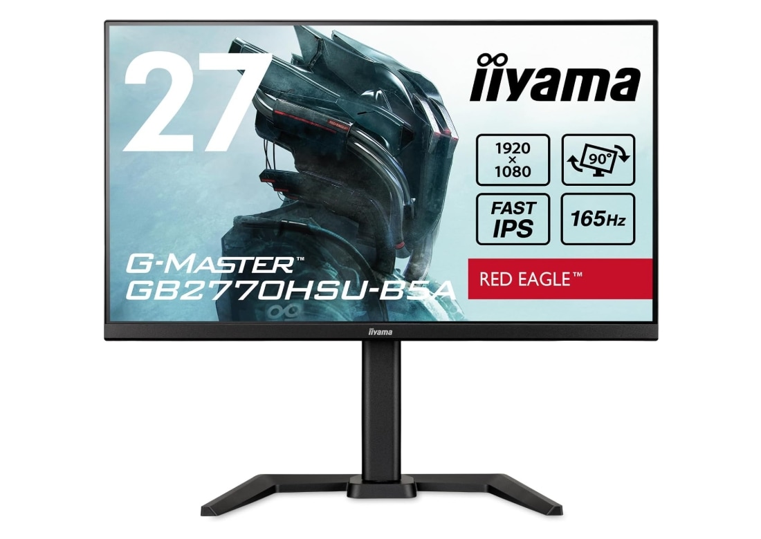 「新品」iiyama 27型液晶ディスプレイ ブラック GB2770HSU-B5A フルHD（1920x1080）