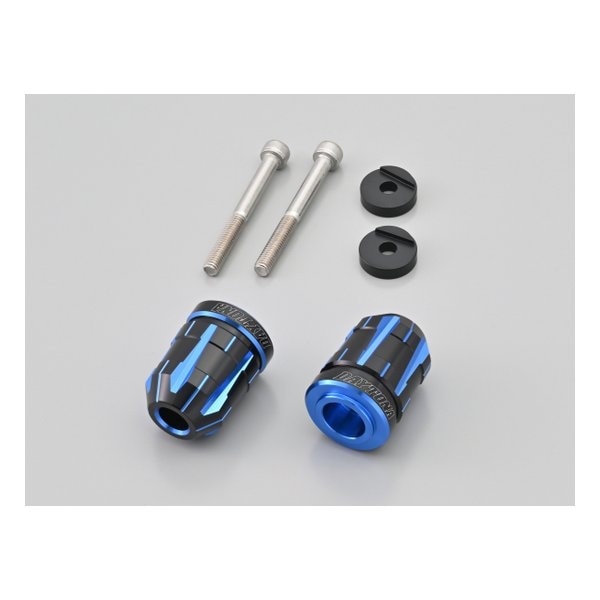 バーエンド ヤマハ M6 用 TECHNO ブルー 37604