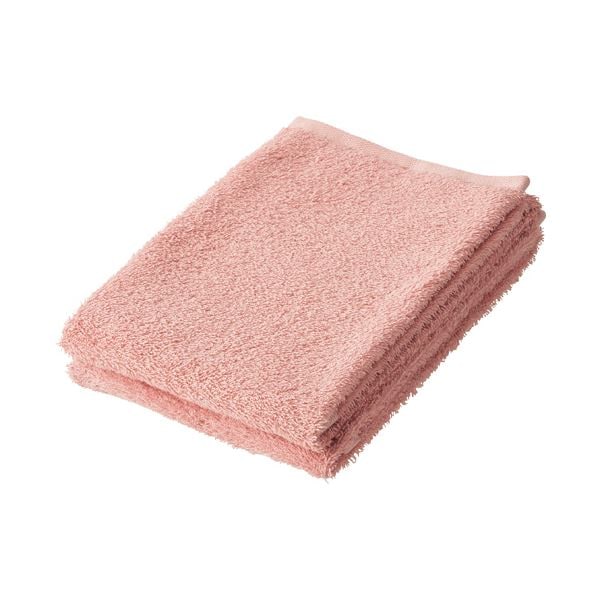 （まとめ） 林テラカラータオル フェイスタオル ピンク FN602402 1パック（2枚） [x10セット]