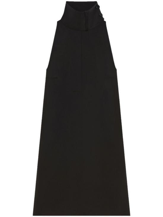 COURREGES Women Mid Skirts 125CRO576PL0147 9999 BLACK