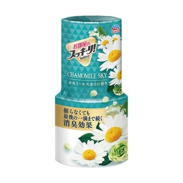 （まとめ）アース製薬 お部屋のスッキーリ カモミールスカイ 400ml 1個(×20セット) 7,682円